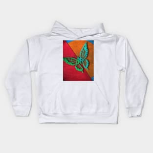 Butterfly artwork Kids Hoodie